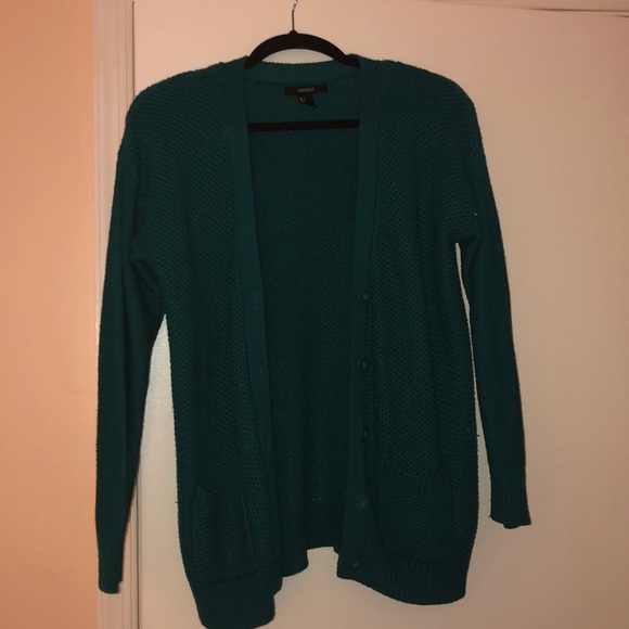 Turquoise Cardigan - Picture 1 of 2